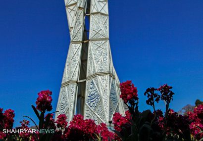 بافت تاریخی فرهنگی شهر مملو از گلهای بهاری