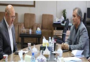 جلسه مشترک فرماندار اهر با مدیرکل راه و شهرسازی آذربایجان شرقی