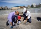 آزمایش خاک در پارک یک هکتاری کوچه حسن