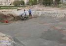 آغاز عملیات زیباسازی و ساخت برکه در باغات لاله تبریز