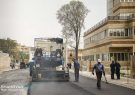 پایان عملیات آسفالت ریزی رویه خیابان شهید میلانی
